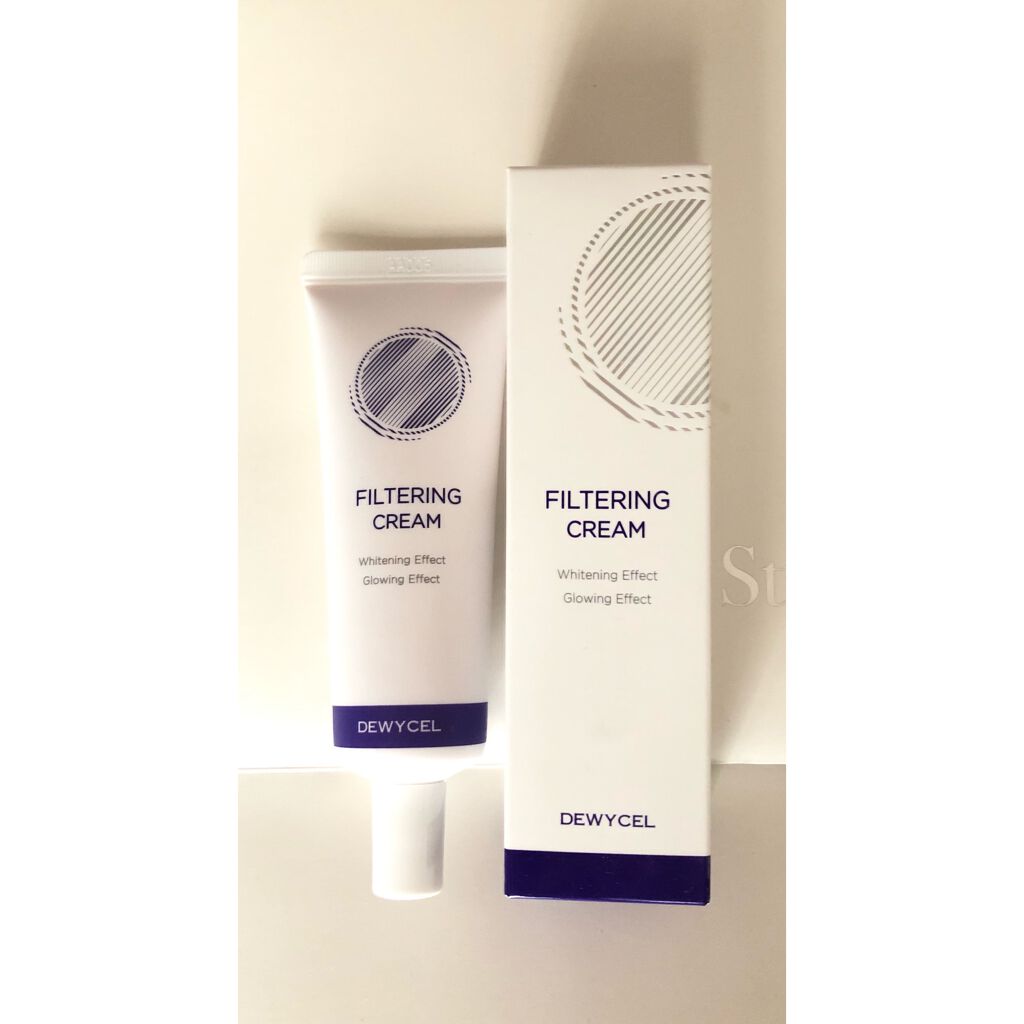 フィルタリングクリーム/DEWYCEL/日焼け止めクリームを使ったクチコミ（1枚目）