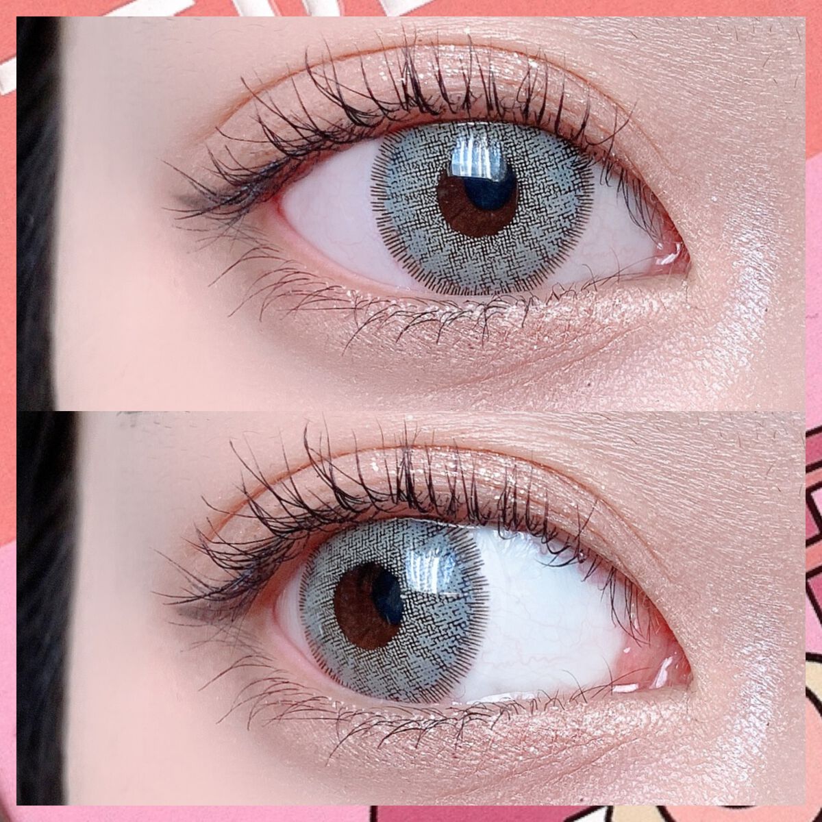 Triz Grey/TTDeye/カラーコンタクトレンズを使ったクチコミ（3枚目）