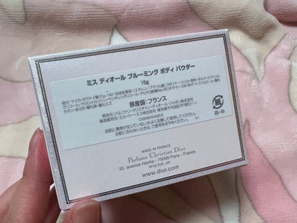 ミス ディオール ブルーミング ボディ パウダー/Dior/ボディパウダーを使ったクチコミ(2枚目)