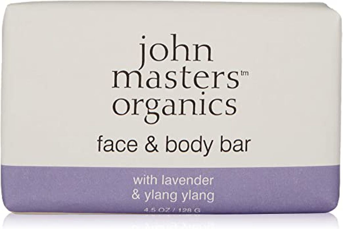 john masters organics LRG&YYソープ（ラベンダーローズゼラニウム&イランイラン）