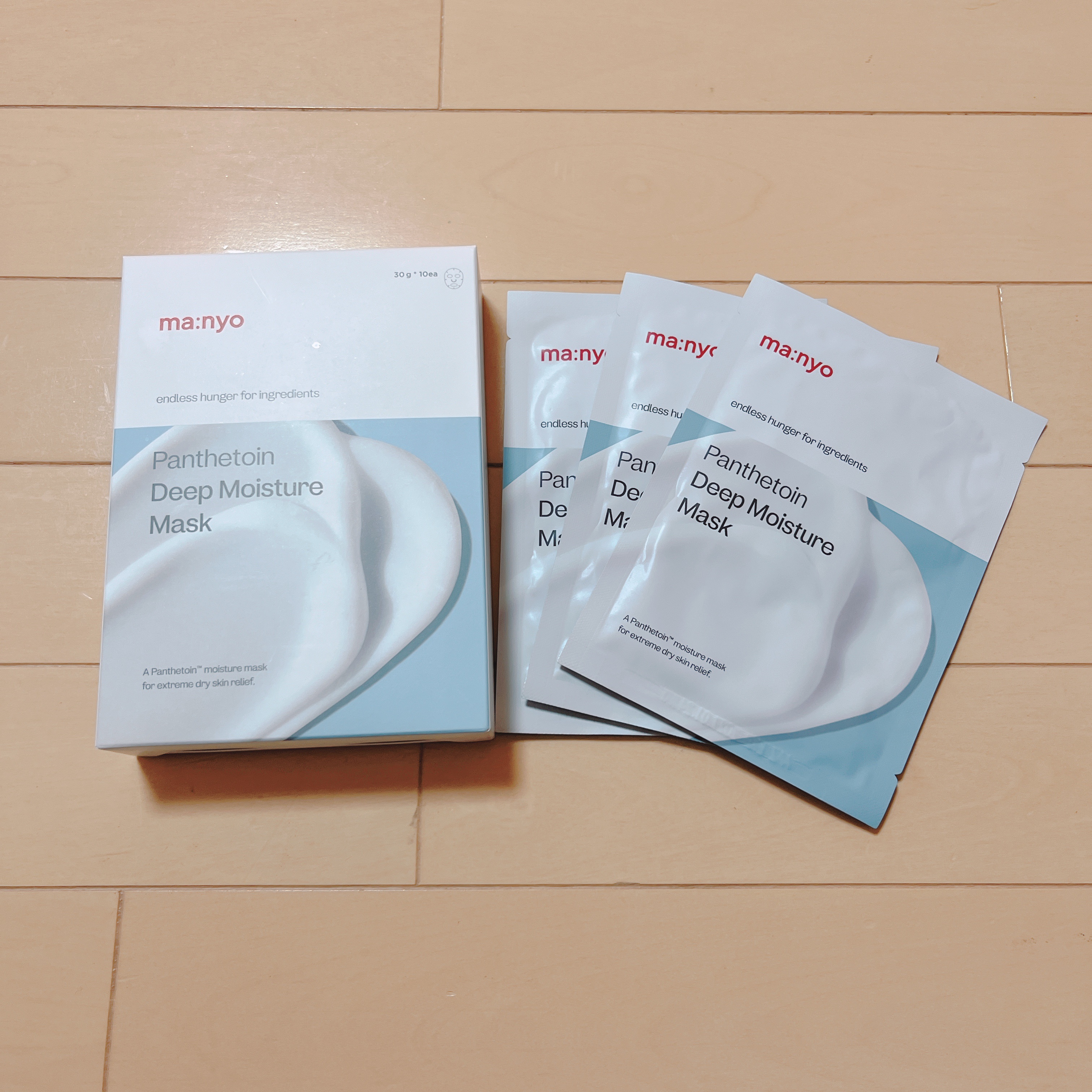 パンテトイン ディープ モイスチャー マスク/manyo/シートマスク・パックを使ったクチコミ（1枚目）