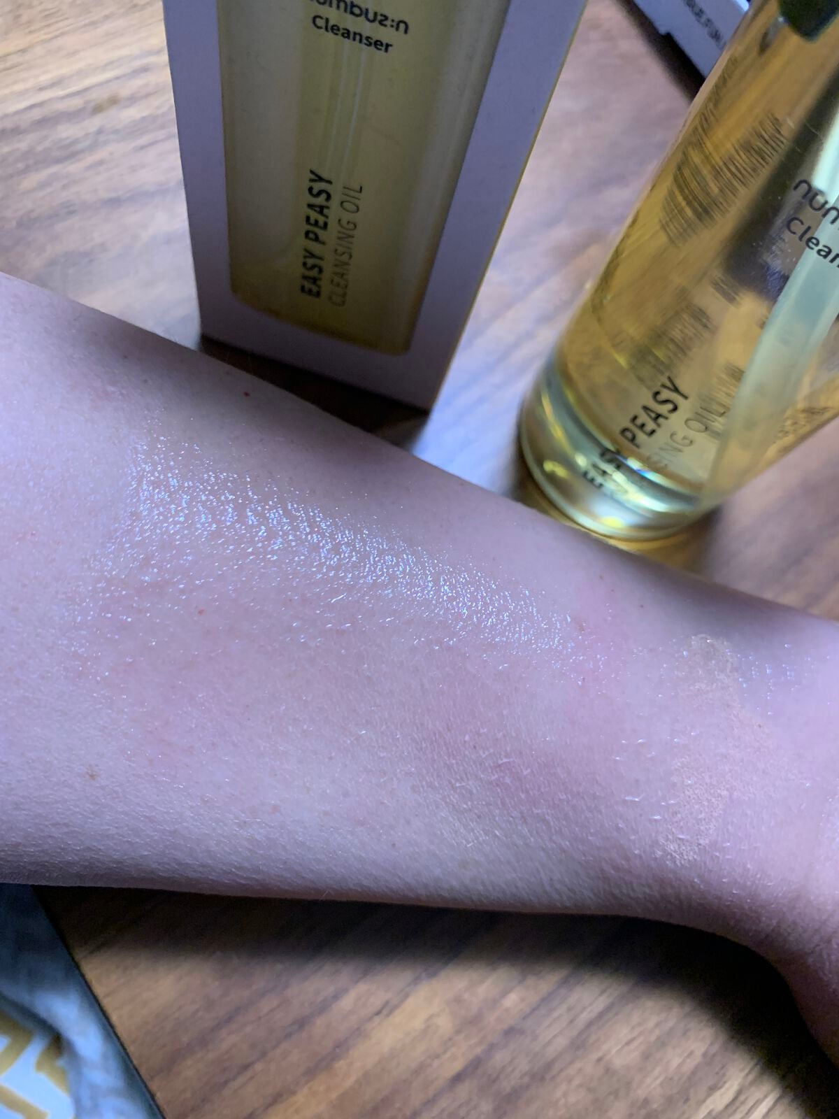 1番 さっぱりすっきりクレンジングオイル/numbuzin/オイルクレンジングを使ったクチコミ(3枚目)