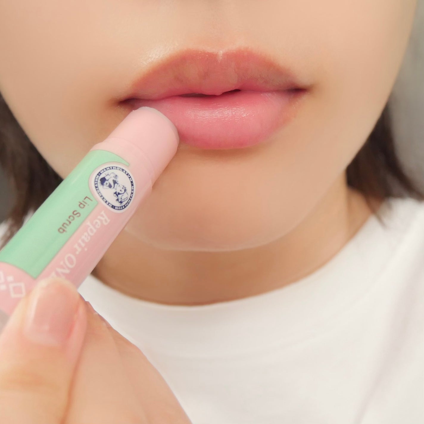 メンソレータム リペアワン 角質ケアリップ/メンソレータム/リップクリームを使ったクチコミ(5枚目)