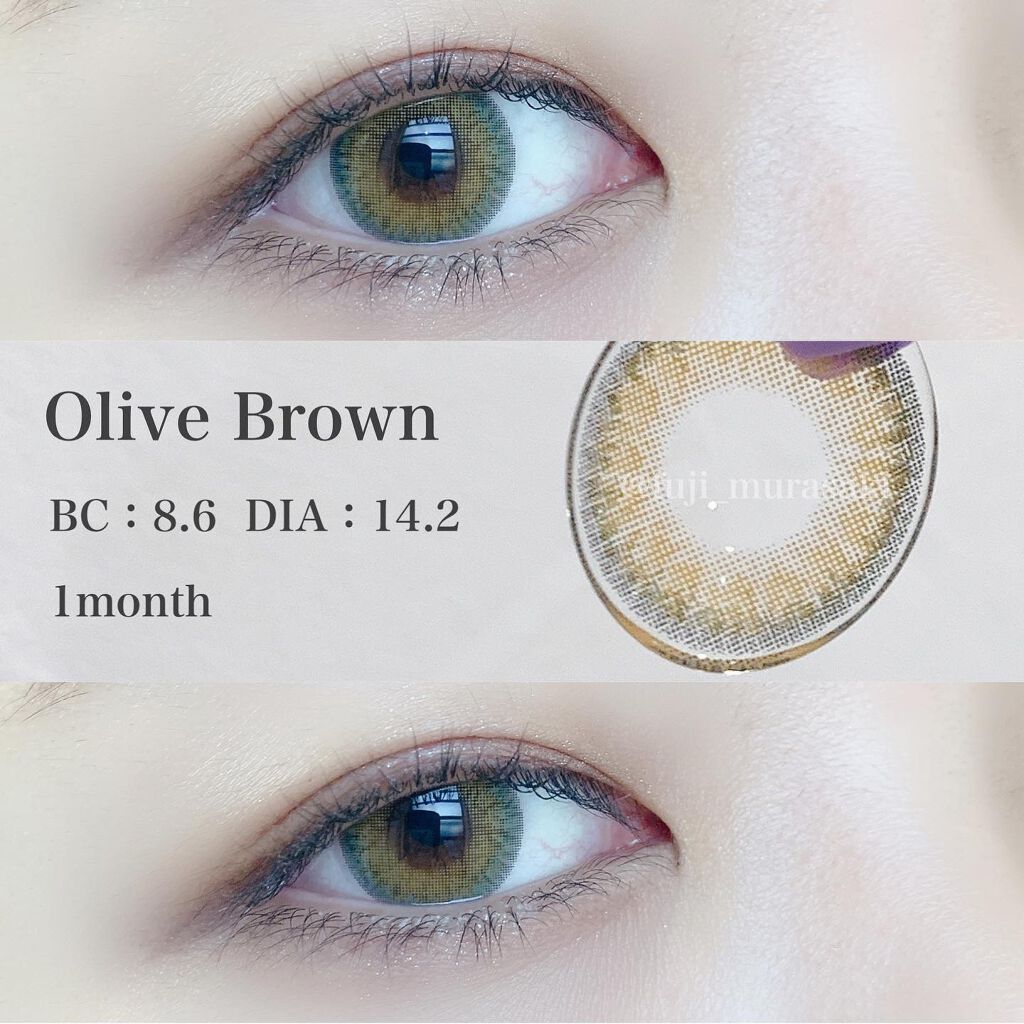 moodist MONTHLY/NANA LENS/カラーコンタクトレンズを使ったクチコミ(5枚目)