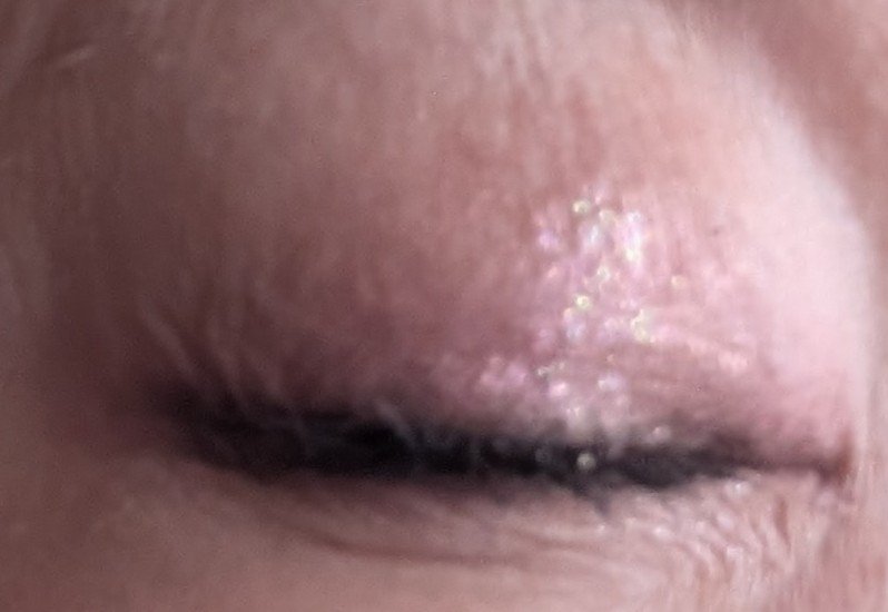 ジェル アイライナー RD20 レッド系パール/ちふれ/ジェルアイライナーを使ったクチコミ（3枚目）