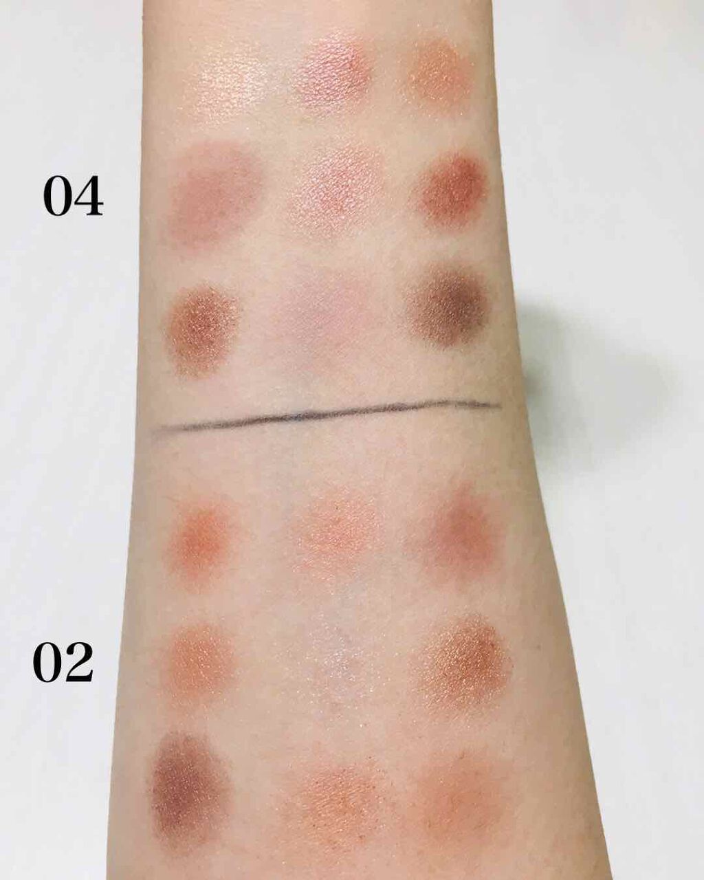 UR GLAM BLOOMING EYE COLOR PALETTE/U R GLAM/アイシャドウパレットを使ったクチコミ(4枚目)