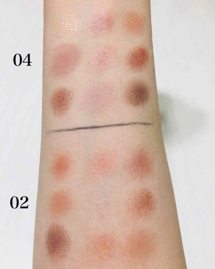 UR GLAM BLOOMING EYE COLOR PALETTE/U R GLAM/アイシャドウパレットを使ったクチコミ(4枚目)