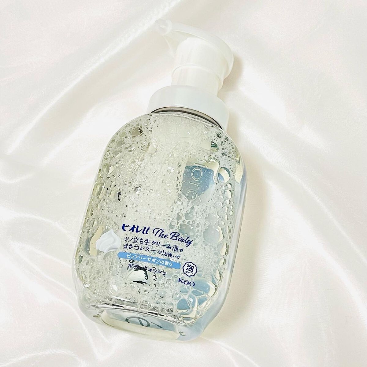 ザ ボディ 泡タイプ ピュアリーサボンの香り/ビオレu/ボディソープを使ったクチコミ(1枚目)