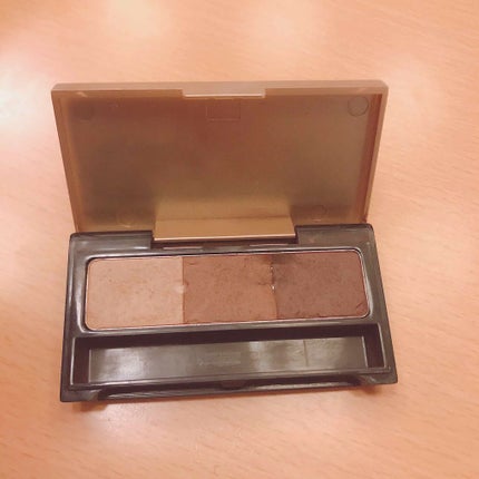 エクスクィシテ アイブローパレット/DAISO/パウダーアイブロウを使ったクチコミ(2枚目)