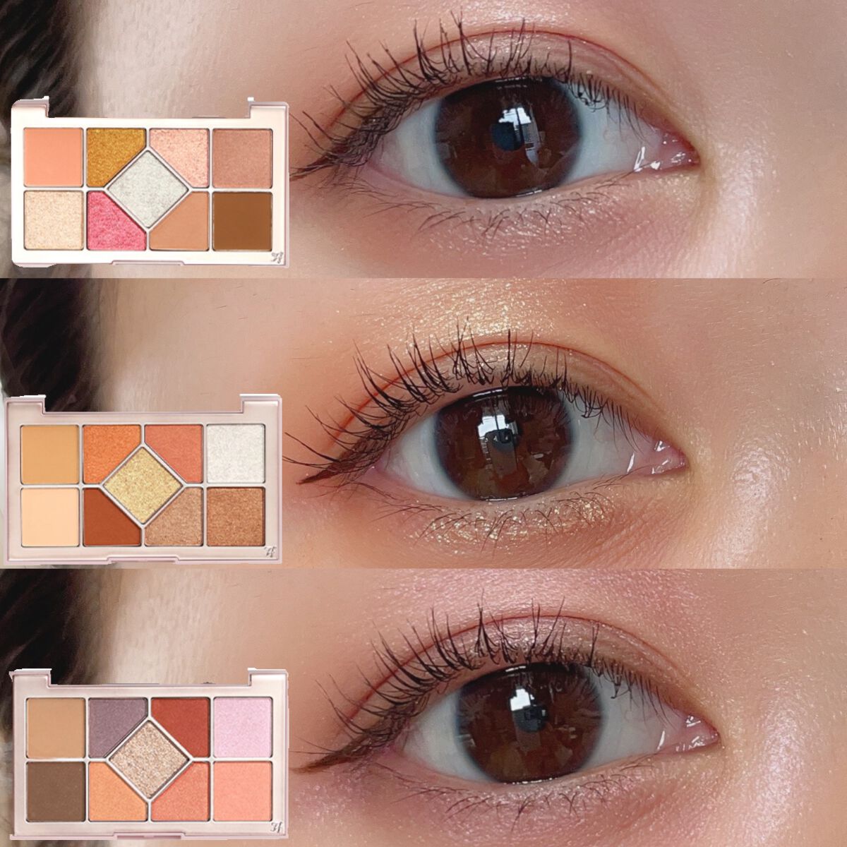 シャインユー アイシャドウパレット/frunflynn/アイシャドウパレットを使ったクチコミ(5枚目)