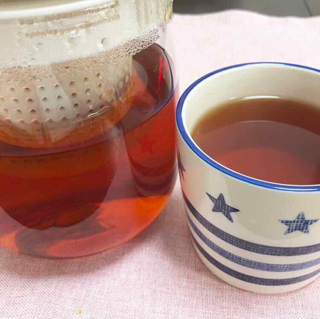 ハーブのお茶 有機ルイボスティー/無印良品/ドリンクを使ったクチコミ(2枚目)