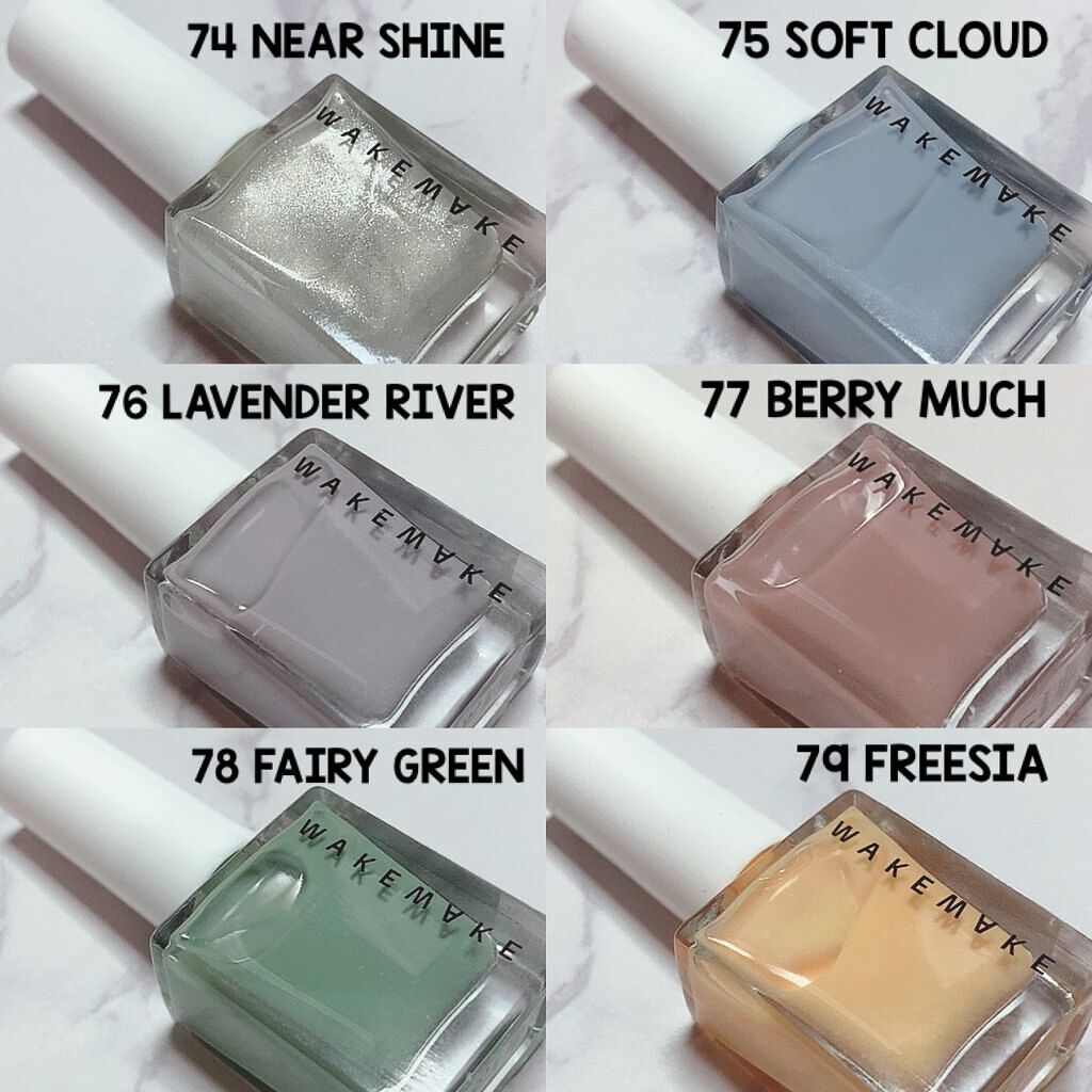 ネイルガン/wakemake/マニキュアを使ったクチコミ（3枚目）