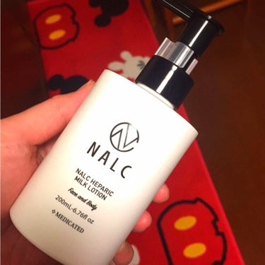 NALC 薬用ミルクローションのクチコミ「薬用NALC
ヘパリック ミルクローション 乳液

有効成分   
ヘパリン類似物質、グリチル.....」（1枚目）