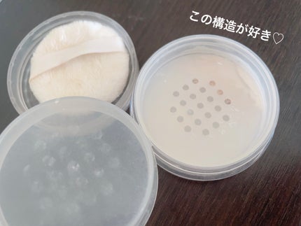 うるふわ仕上げパウダー/CEZANNE/ルースパウダーを使ったクチコミ(2枚目)