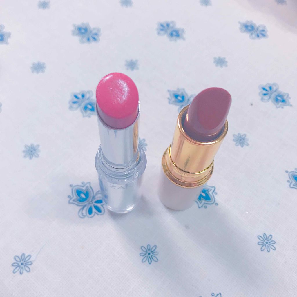 ラスティンググロスリップ/CEZANNE/口紅を使ったクチコミ（3枚目）