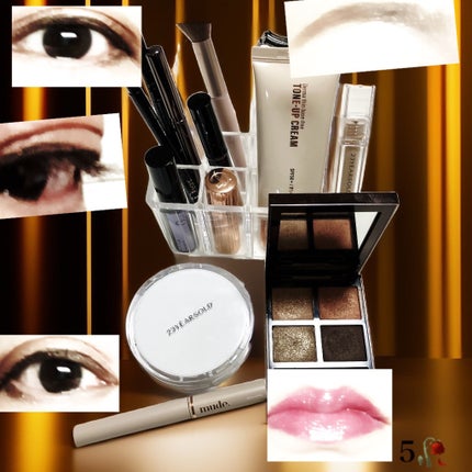 スキニーマスカラ/mude/マスカラを使ったクチコミ(1枚目)