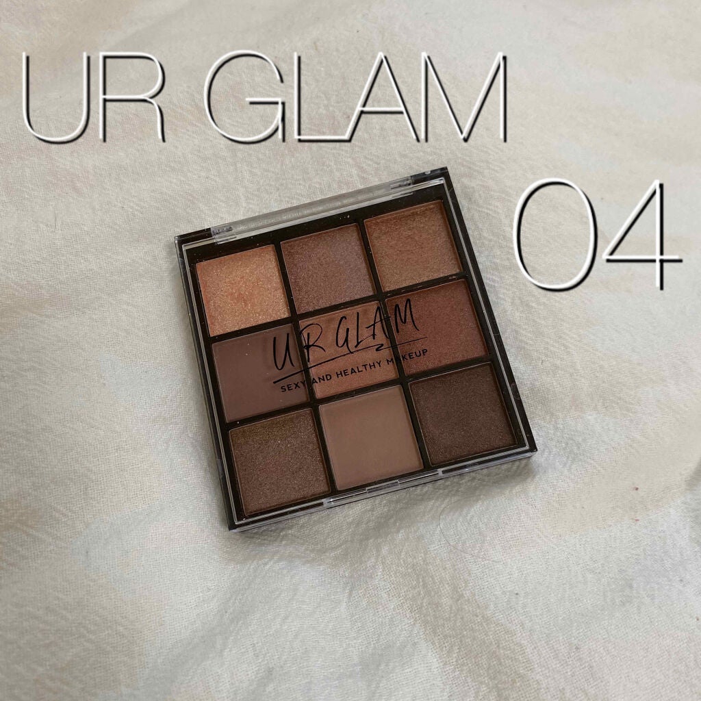 UR GLAM BLOOMING EYE COLOR PALETTE/U R GLAM/アイシャドウパレットを使ったクチコミ(1枚目)