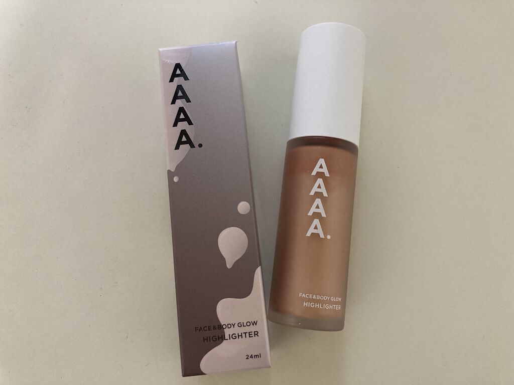 ハイライター/AAAA./リキッドハイライトを使ったクチコミ（1枚目）