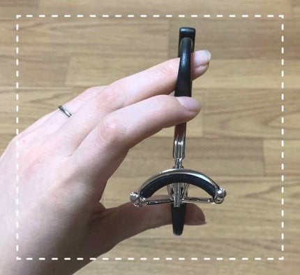 アイラッシュカーラー バネ付/DAISO/ビューラーを使ったクチコミ(1枚目)