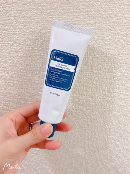 リッチモイストスージングクリーム(80ml)/Klairs/フェイスクリームを使ったクチコミ(1枚目)