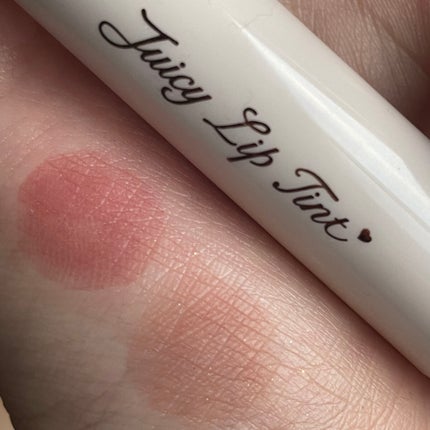 ジューシーリップティント/キャンメイク/口紅を使ったクチコミ(4枚目)