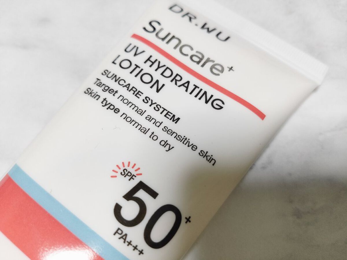 サンスクリーン+  モイスト日焼け止め＜日焼け止め＞/DR.WU/日焼け止めクリームを使ったクチコミ（2枚目）