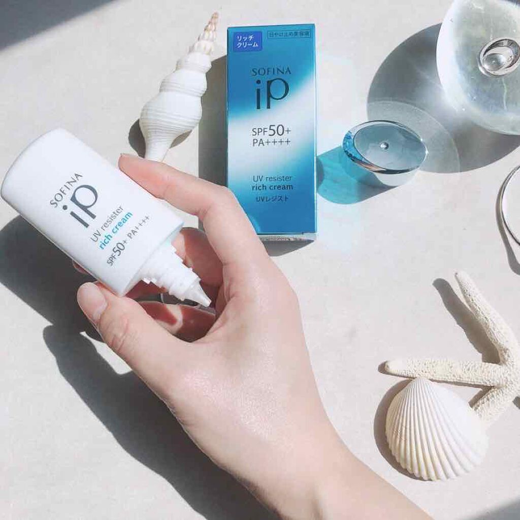 SOFINA iP UV レジスト リッチクリーム/SOFINA iP/日焼け止め・UVケアを使ったクチコミ(3枚目)