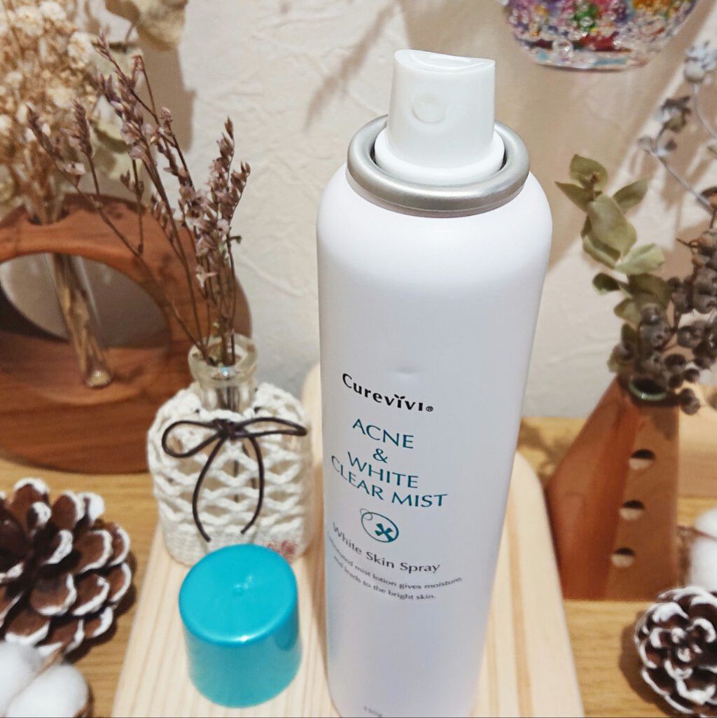 アクネ＆ホワイトクリアミスト/キュアヴィヴィ/ミスト状化粧水を使ったクチコミ（2枚目）
