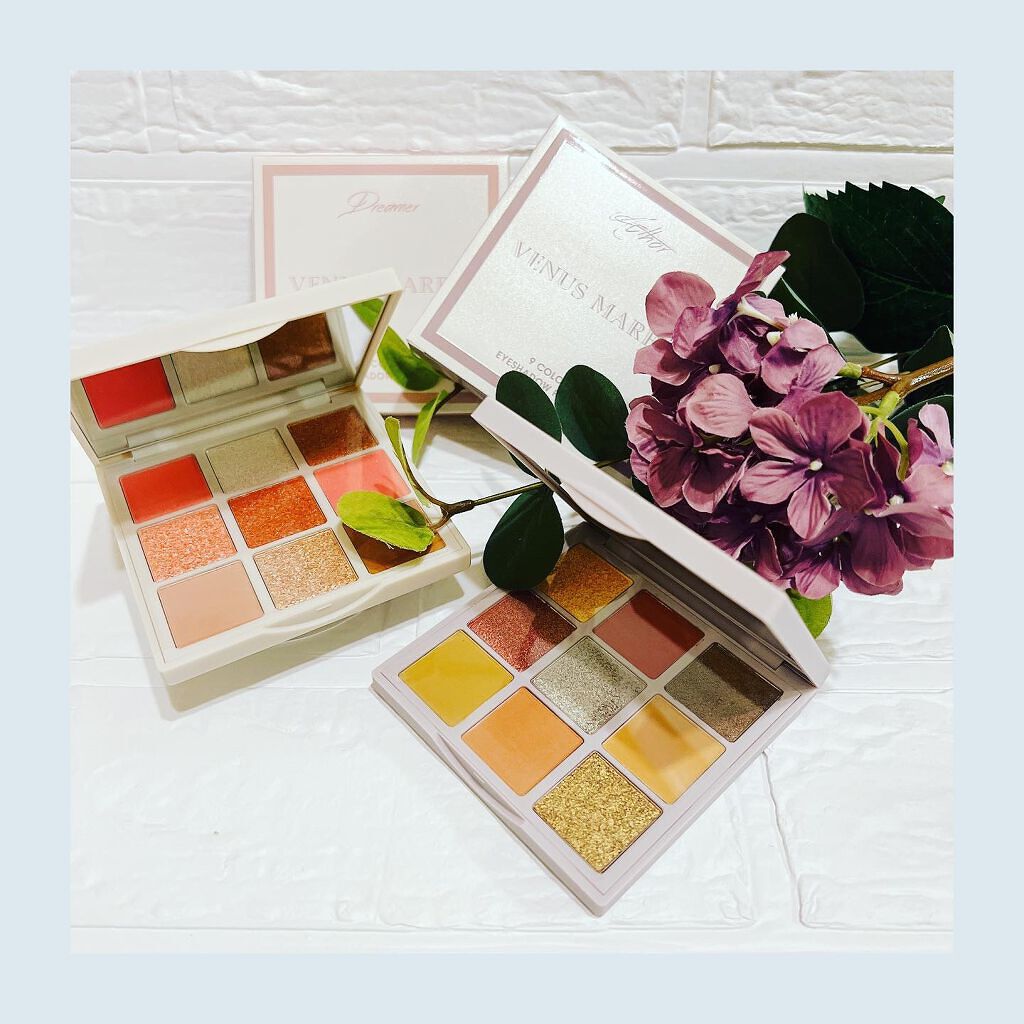 VenusMarble 9色アイシャドウパレット/Venus Marble/アイシャドウパレットを使ったクチコミ(1枚目)