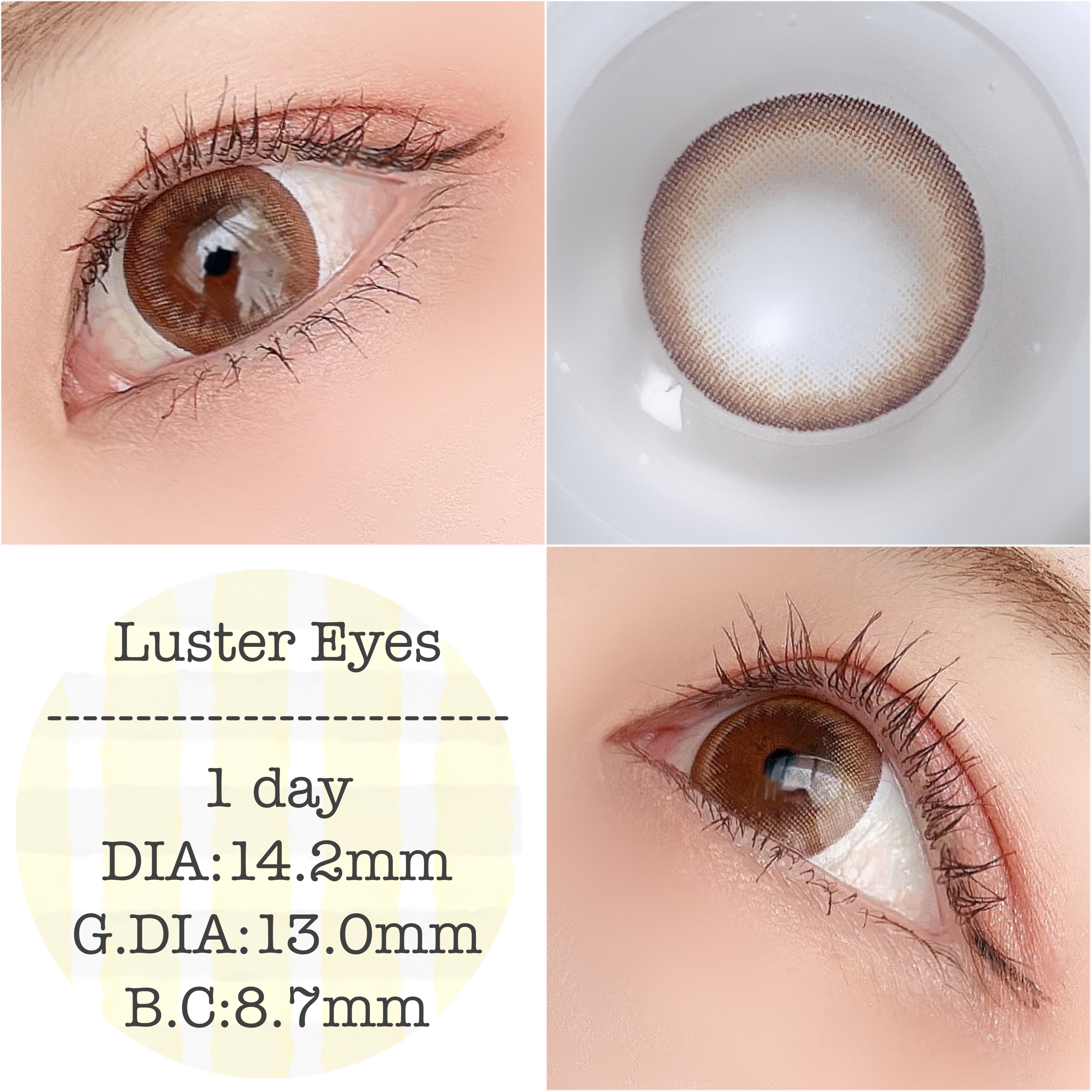 キエトワンデーカラー/Qieto/カラーコンタクトレンズを使ったクチコミ（2枚目）