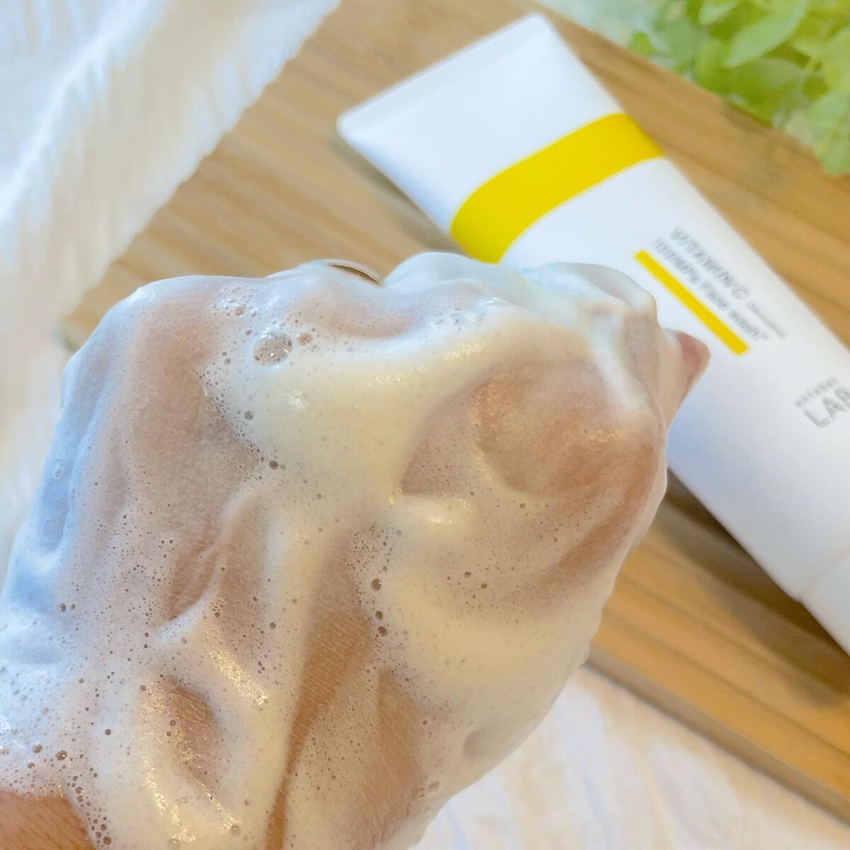 ラボ V フェイスウォッシュ/unlabel/洗顔フォームを使ったクチコミ（3枚目）