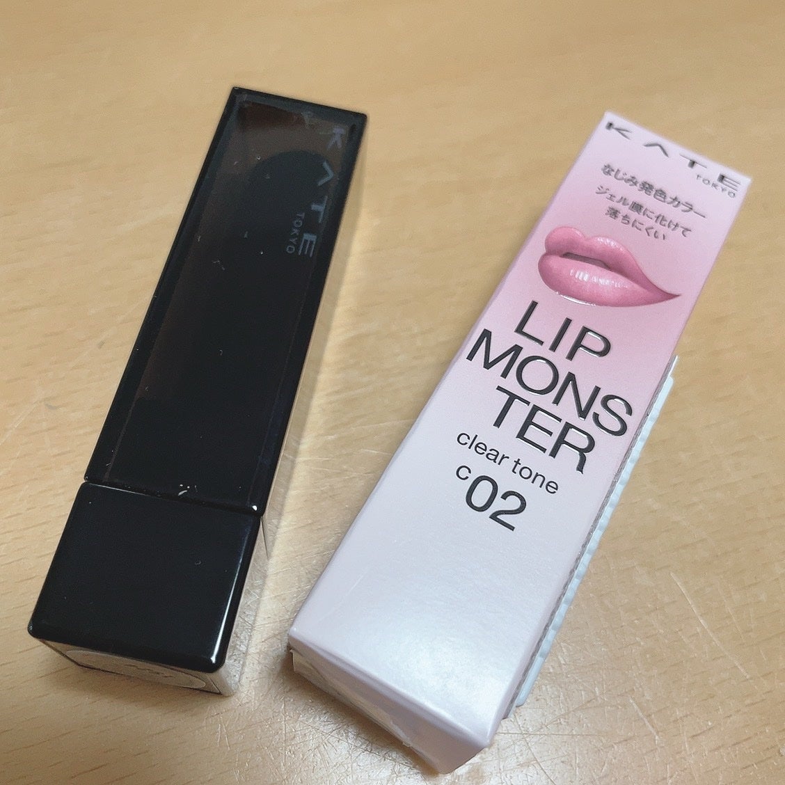 リップモンスター クリアトーン/KATE/口紅を使ったクチコミ(2枚目)