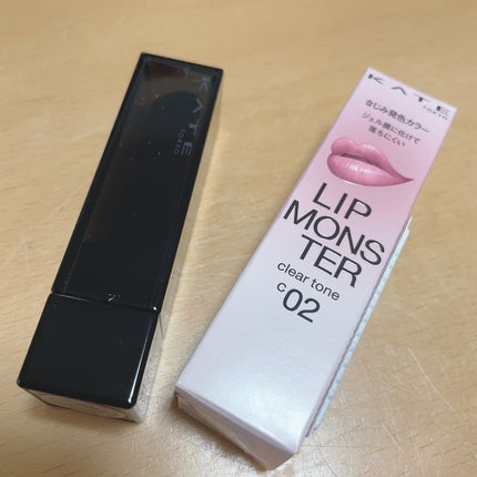 リップモンスター クリアトーン/KATE/口紅を使ったクチコミ(2枚目)