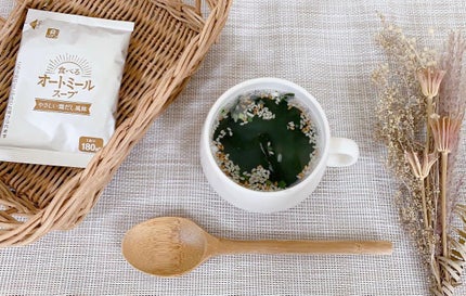 みーみ♡フォロバ on LIPS 「オートミールをもっと手軽に✨お湯をそそぐだけ!朝からヘルシーで..」(4枚目)