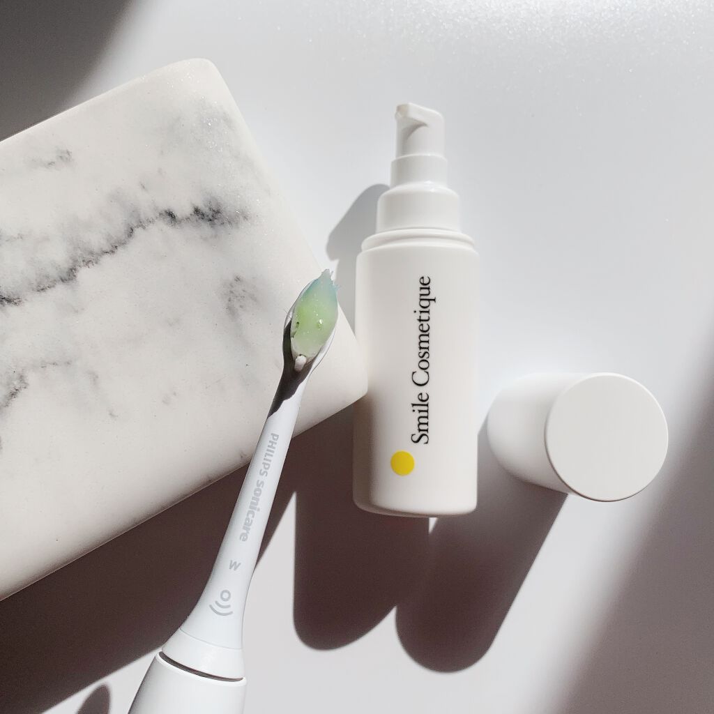 ホワイトニングペースト/Smile Cosmetique/歯磨き粉を使ったクチコミ（1枚目）