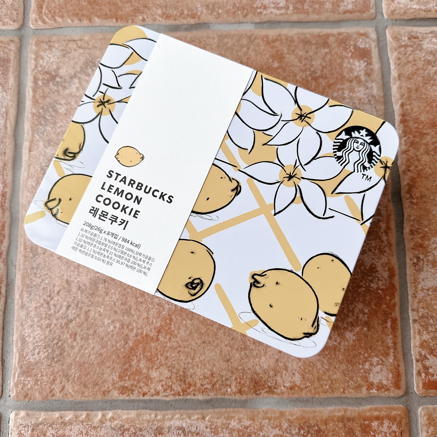 Lemon Cookie Tin /スターバックス/その他化粧小物を使ったクチコミ（3枚目）
