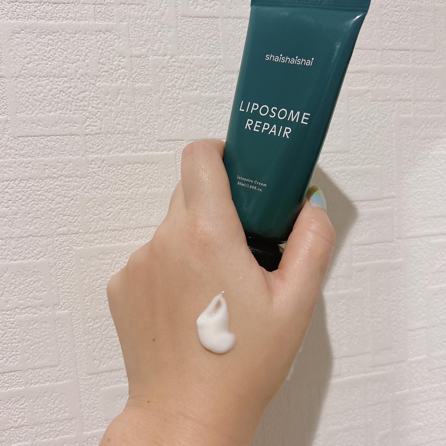 リポソーム リペア インテンシブ クリーム/shaishaishai/フェイスクリームを使ったクチコミ（3枚目）