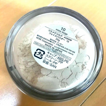 AQ MW フェイスパウダー/DECORTÉ/ルースパウダーを使ったクチコミ(2枚目)