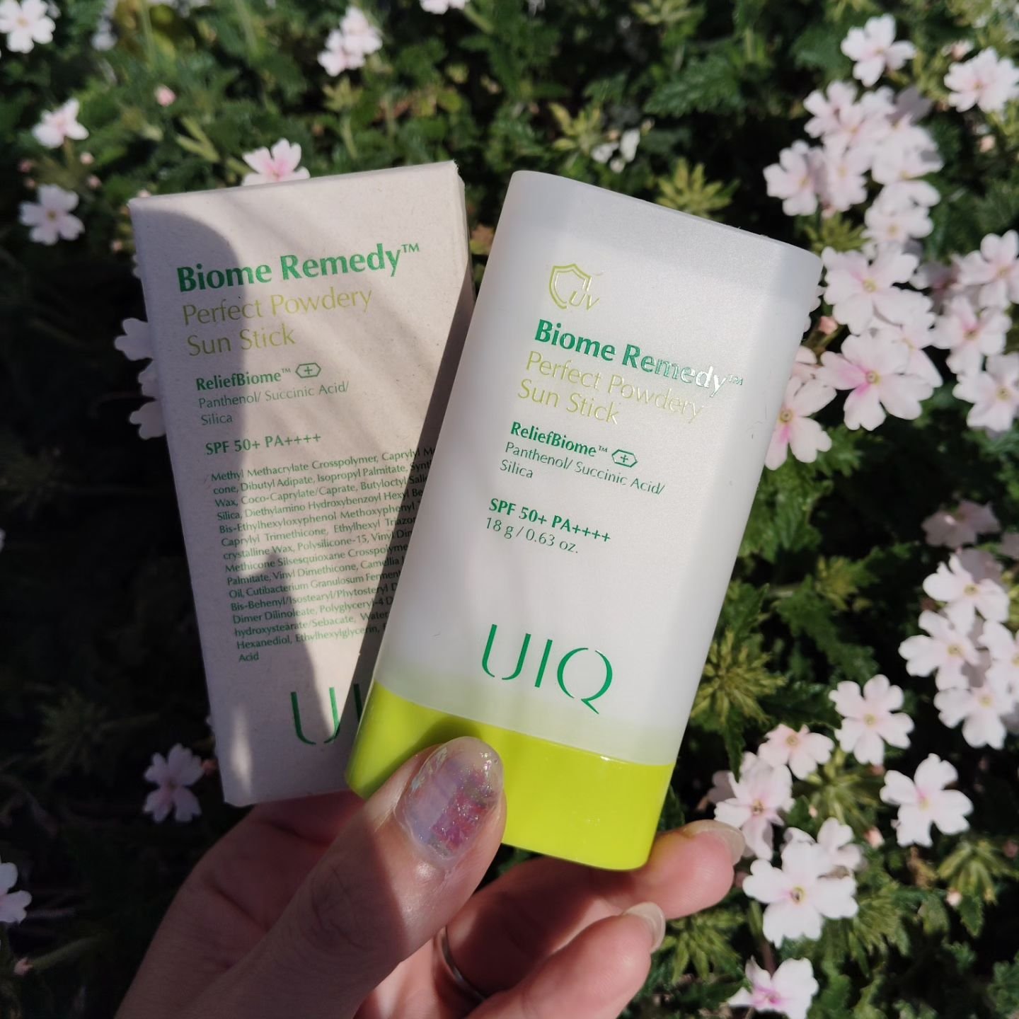 バイオームパーフェクトさらさらUVスティック/UIQ/日焼け止めスティックを使ったクチコミ（2枚目）