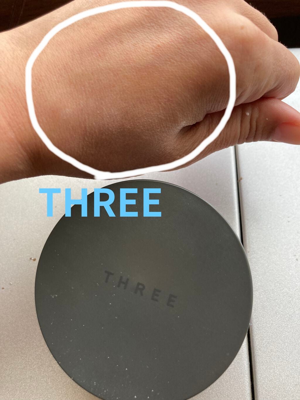 アルティメイトダイアフェネス ルースパウダー/THREE/ルースパウダーを使ったクチコミ(1枚目)