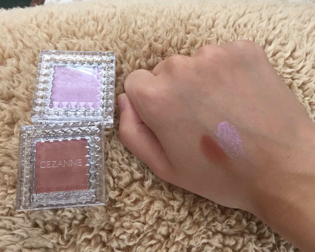 シングルカラーアイシャドウ/CEZANNE/単色アイシャドウを使ったクチコミ（3枚目）