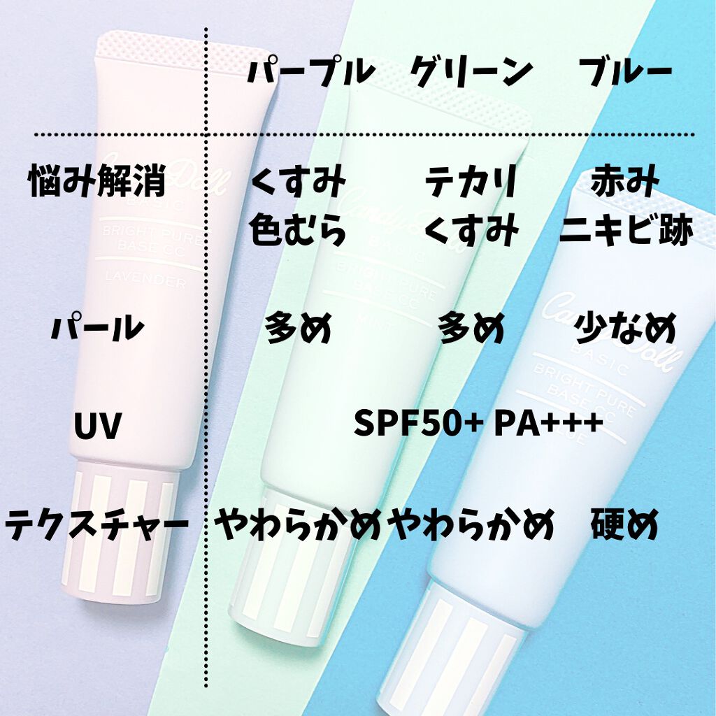 ブライトピュアベースCC/CandyDoll/CCクリームを使ったクチコミ(2枚目)