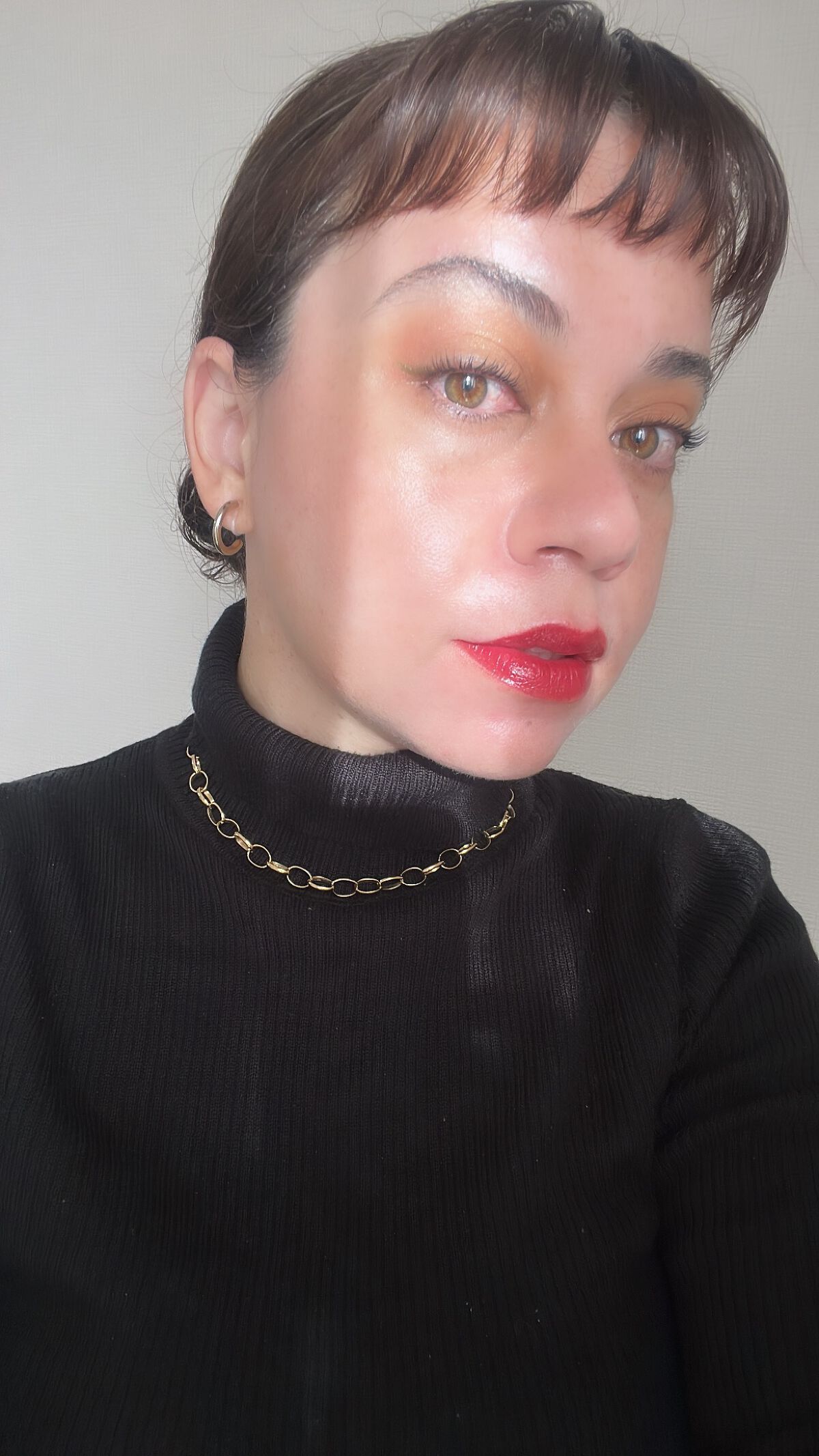 エクストラボリューム カラーマスカラ/Amplitude/マスカラを使ったクチコミ（3枚目）