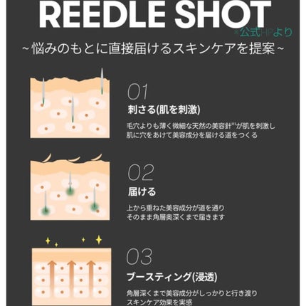 リードルショット100/VT/美容液を使ったクチコミ(3枚目)