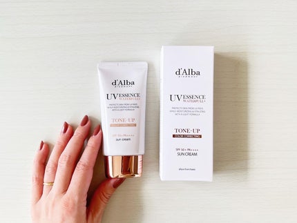 ウォータフルトーンアップサンクリーム/ダルバ/日焼け止めクリームを使ったクチコミ(1枚目)