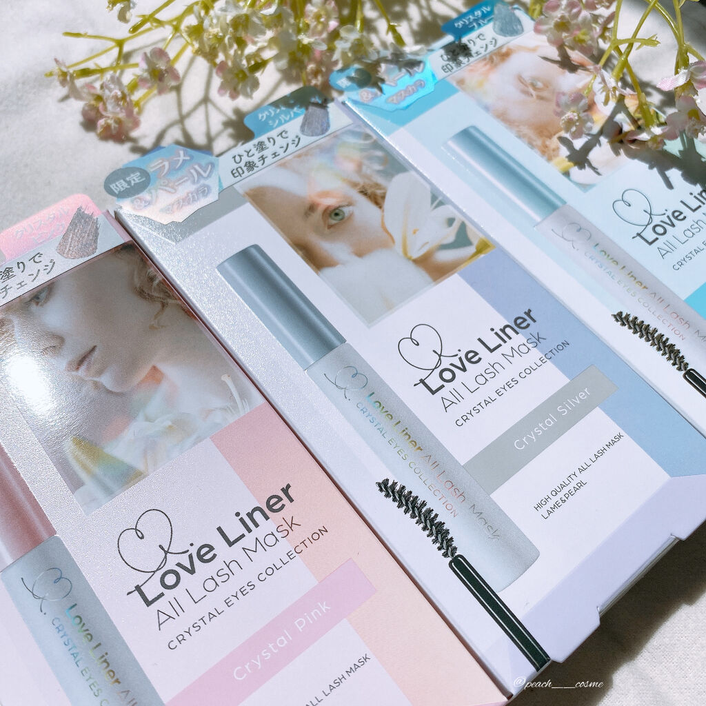 ラブ・ライナー　オールラッシュマスク　クリスタルアイズコレクション＜マスカラ＞/ラブ・ライナー/マスカラを使ったクチコミ（2枚目）