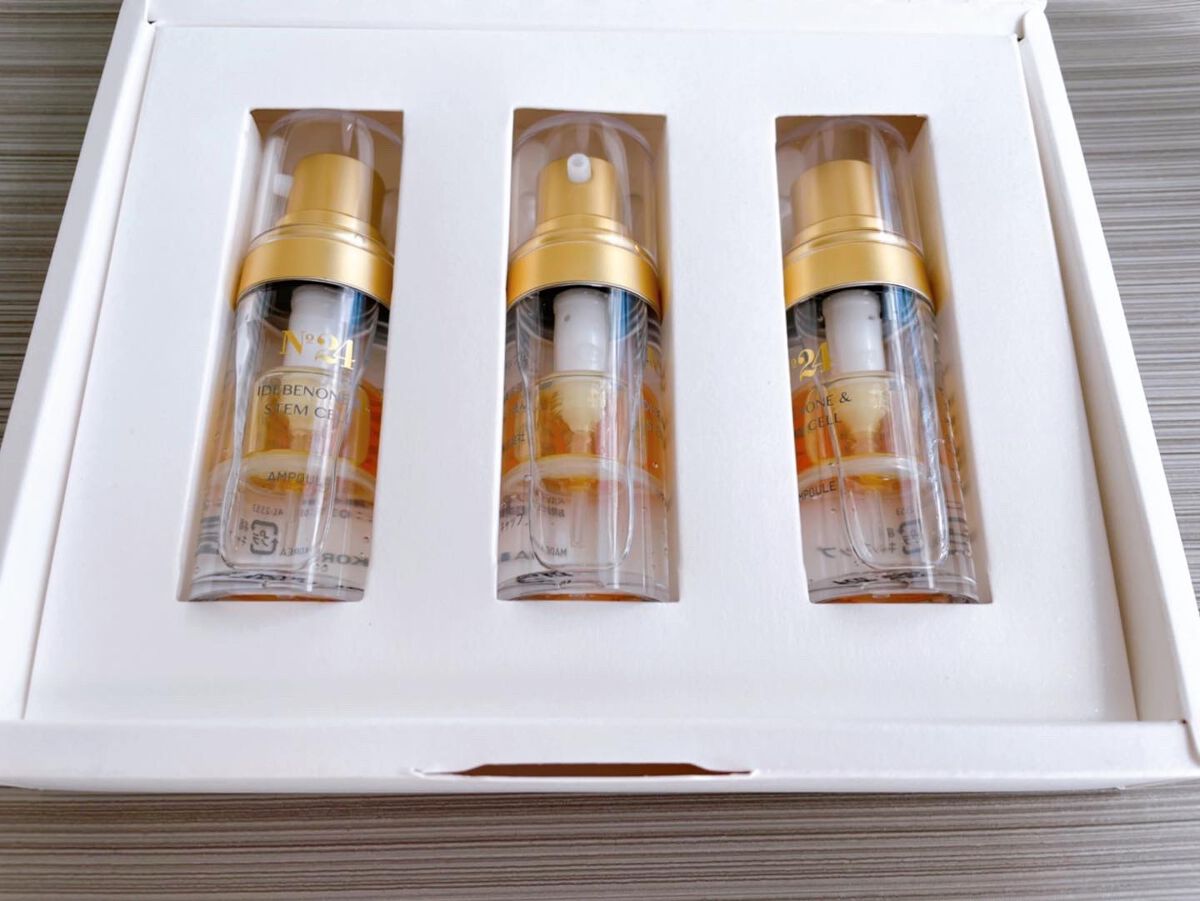 イデベノン&ステムセルアンプル/No.24 /美容液を使ったクチコミ（1枚目）