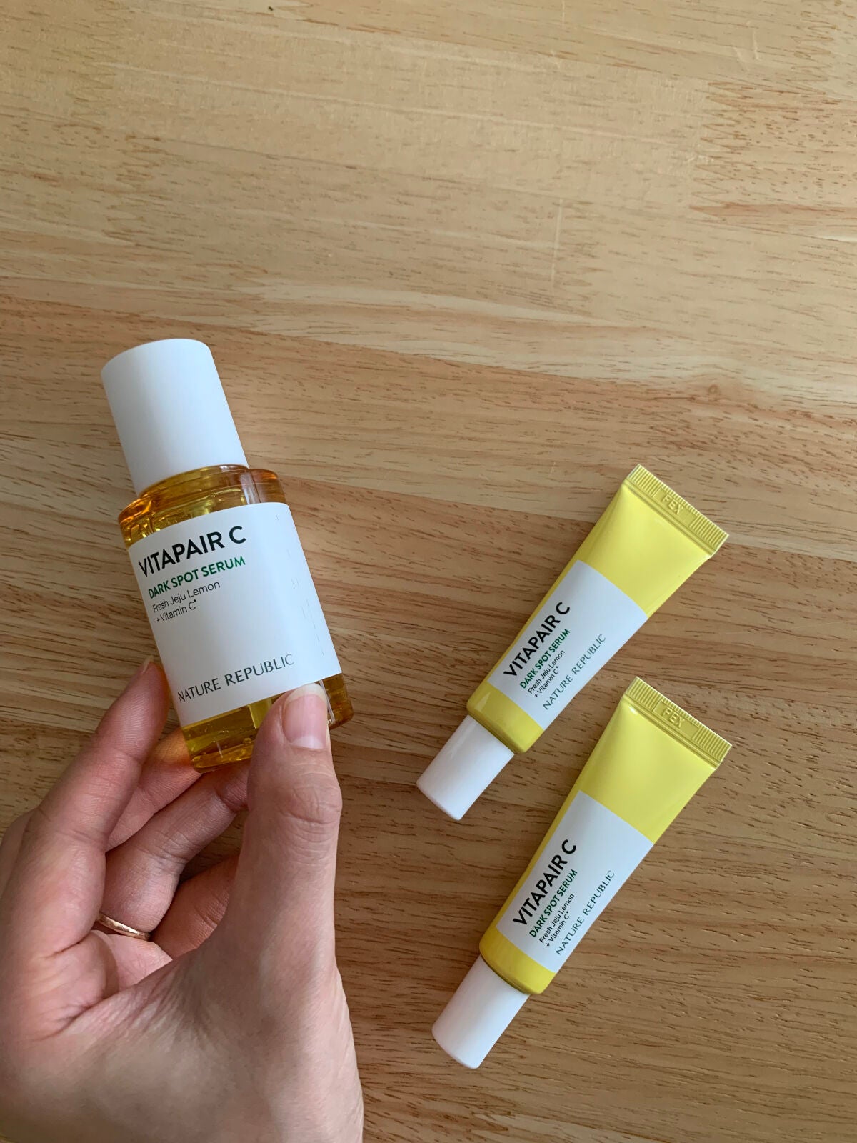 ビタペアC 集中美容液スペシャルセット/ネイチャーリパブリック/美容液を使ったクチコミ(1枚目)