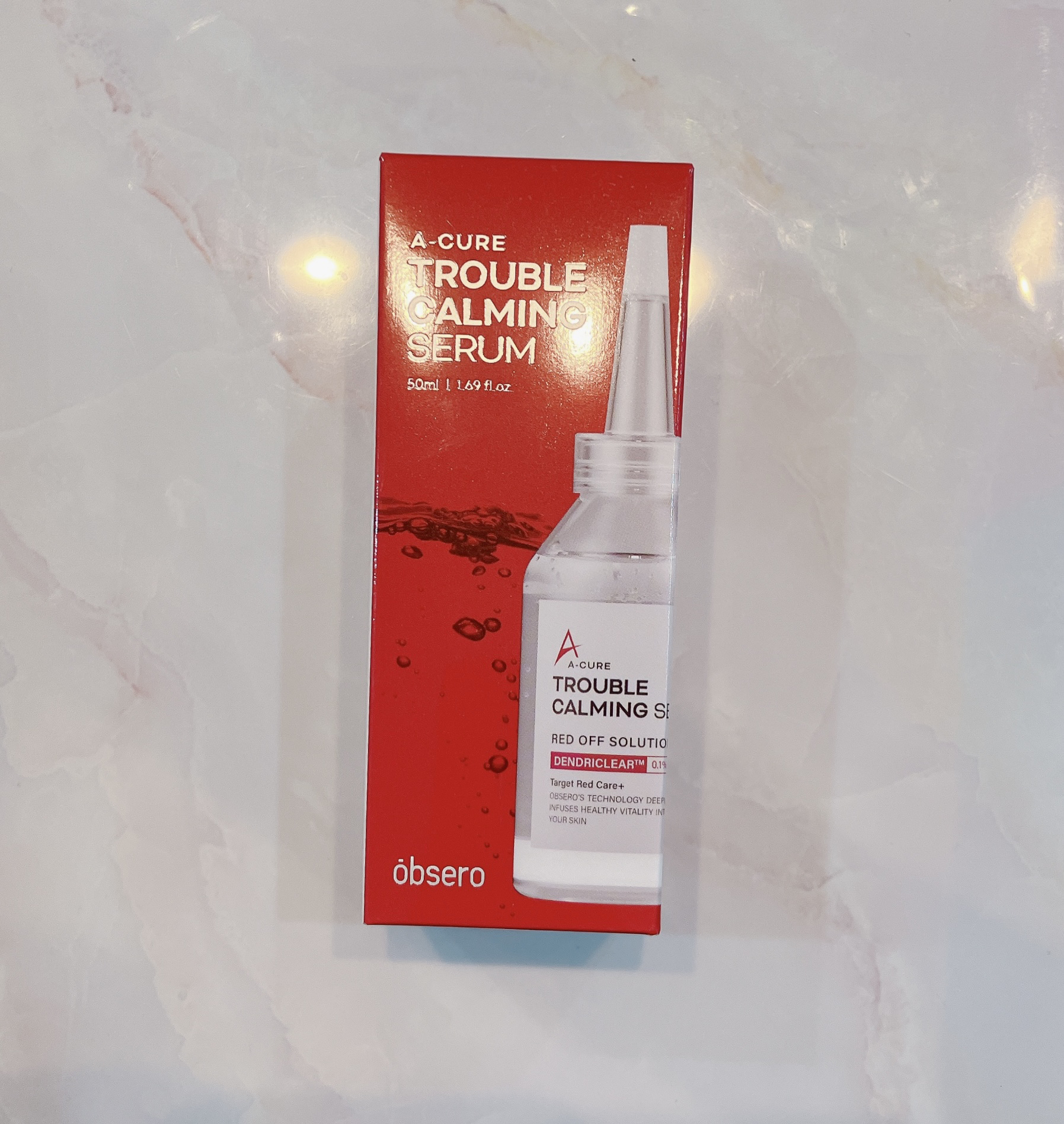 エーキュアトラブルカーミングセラム/obsero/美容液を使ったクチコミ（3枚目）