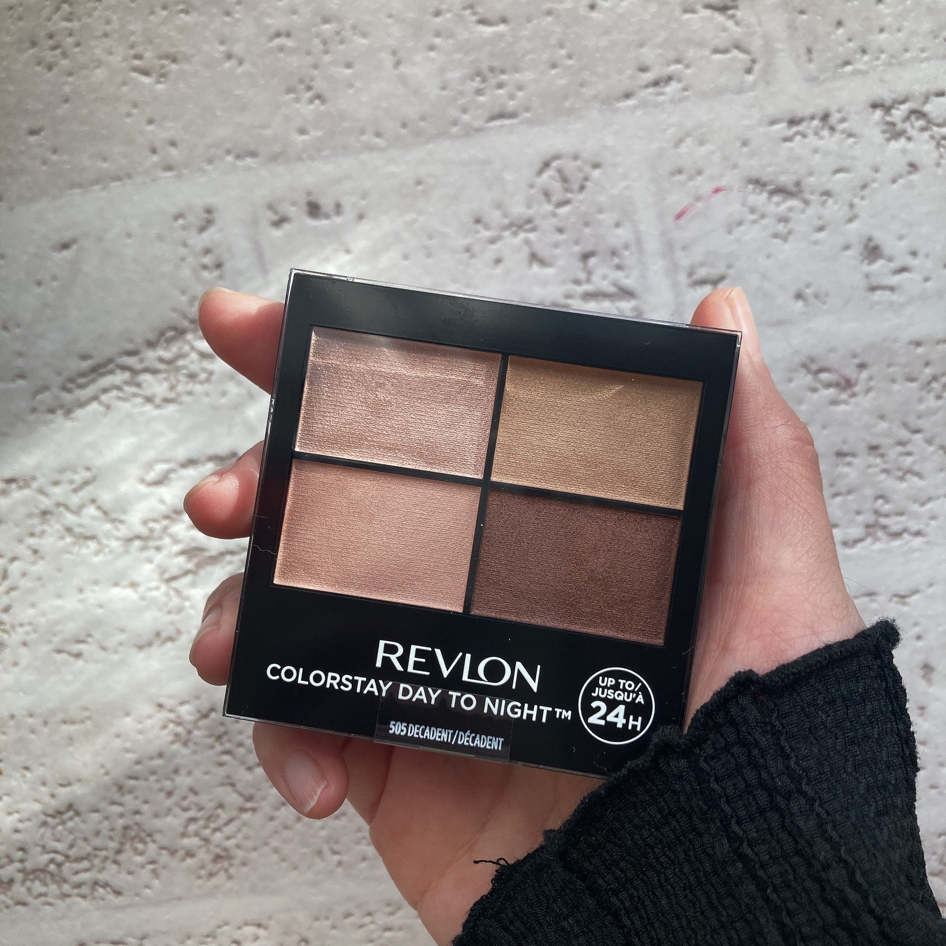 レブロン カラーステイ デイ トゥ ナイト アイシャドウ クアッド 505 デカダン/REVLON/アイシャドウパレットを使ったクチコミ（1枚目）